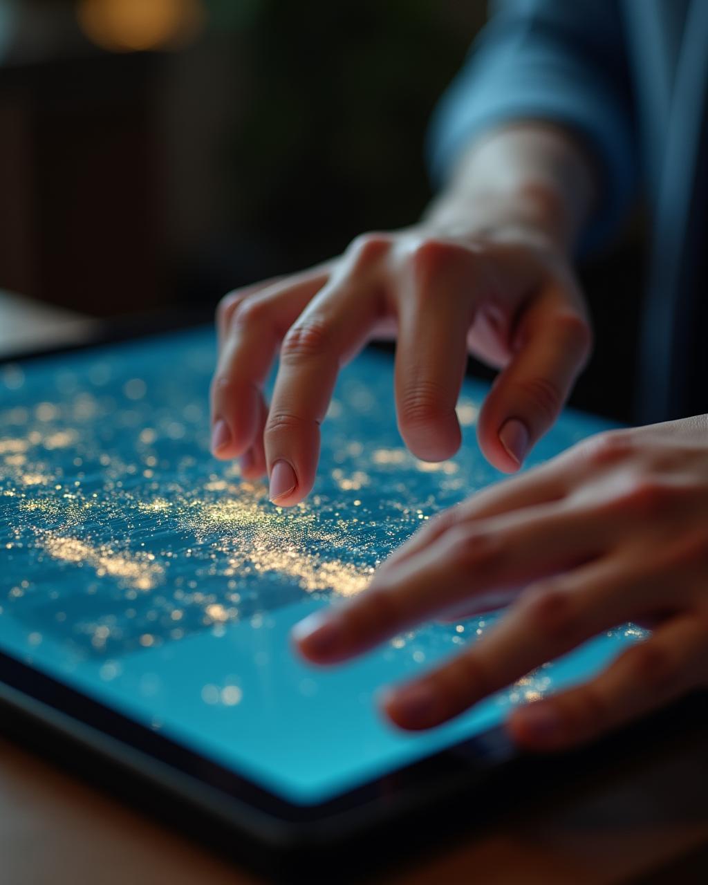 AIのパーソナライゼーション設定を行う様子